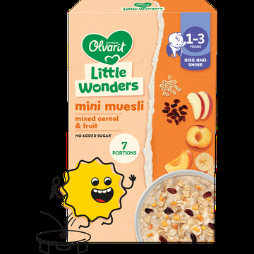 Olvarit Little Wonders mini muesli bij Jumbo