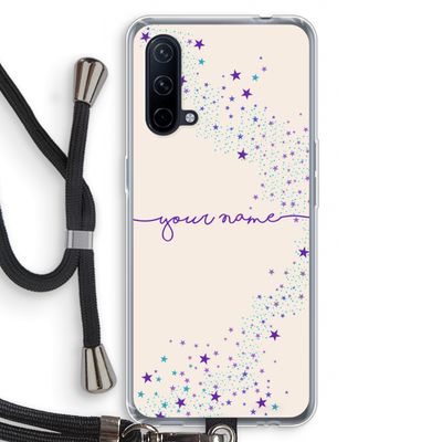 Sterren: OnePlus Nord CE 5G Transparant Hoesje met koord
