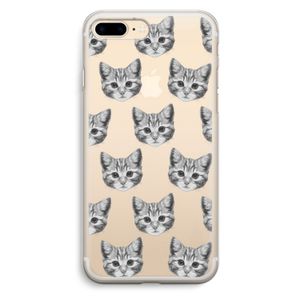Kitten: iPhone 7 Plus Transparant Hoesje