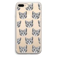 Kitten: iPhone 7 Plus Transparant Hoesje