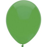 Ballonnen - groen - verjaardag/thema feest - 100x stuks - 29 cm - thumbnail