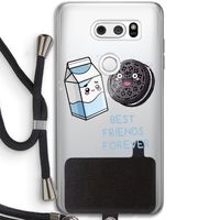 Best Friend Forever: LG V30 Transparant Hoesje met koord