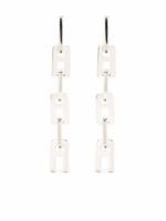 AMBUSH boucles d'oreilles pendantes - Argent