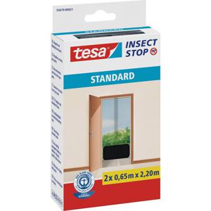 tesa STANDARD Vliegenhor voor deur (b x h) 650 mm x 2200 mm Antraciet 1 stuk(s)