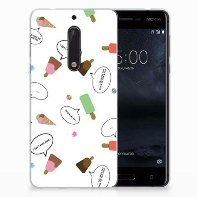 Nokia 5 | Siliconen Case | IJsjes