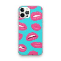 Bite my lip: iPhone 12 Pro Max Transparant Hoesje