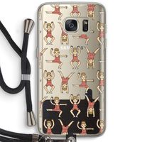 Gymboys: Samsung Galaxy S7 Transparant Hoesje met koord