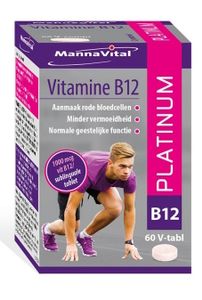 MannaVital Vitamine B12 Platinum Tabletten