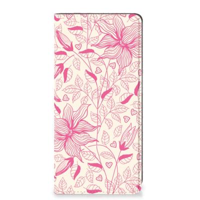 OPPO A54 5G | A74 5G | A93 5G Smart Cover Pink Flowers