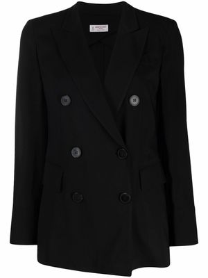 Alberto Biani blazer à boutonnière croisée - Noir