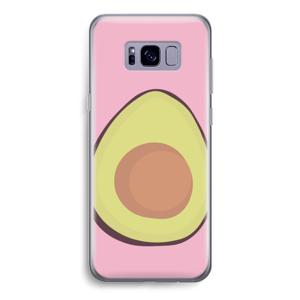 Avocado: Samsung Galaxy S8 Transparant Hoesje