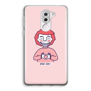 Hartje: Honor 6X Transparant Hoesje