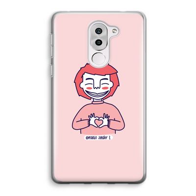 Hartje: Honor 6X Transparant Hoesje