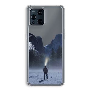 Wanderlust: Oppo Find X3 Transparant Hoesje