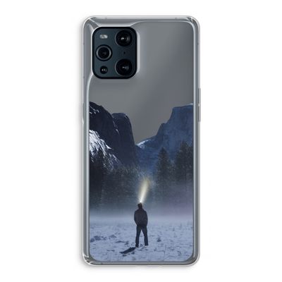 Wanderlust: Oppo Find X3 Transparant Hoesje