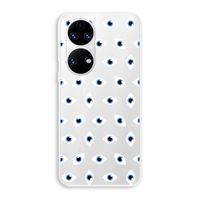Eyes pattern: Huawei P50 Transparant Hoesje