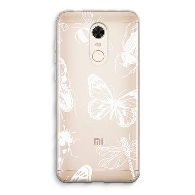 Tiny Bugs: Xiaomi Redmi 5 Transparant Hoesje