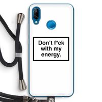 My energy: Huawei P20 Lite Transparant Hoesje met koord