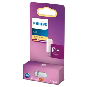 Philips Lighting 76755600 LED-lamp Energielabel F (A - G) G4 Stiftfitting 1 W = 10 W Warmwit (Ø x l) 1.3 cm x 3.5 cm 1 stuk(s)