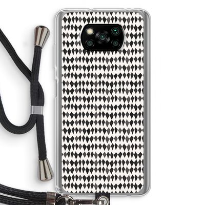 Crazy shapes: Xiaomi Poco X3 NFC Transparant Hoesje met koord