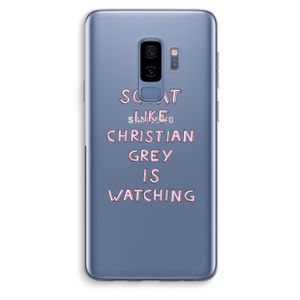 Christian Grey: Samsung Galaxy S9 Plus Transparant Hoesje