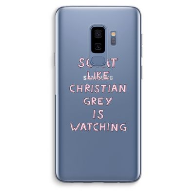 Christian Grey: Samsung Galaxy S9 Plus Transparant Hoesje