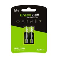 Green Cell GR06 huishoudelijke batterij Oplaadbare batterij AA Nikkel-Metaalhydride (NiMH) - thumbnail