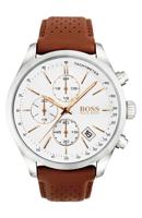 Hugo Boss 1513475 Grand Prix chronograaf bruin herenhorloge