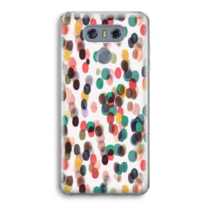 Tropical Dots: LG G6 Transparant Hoesje