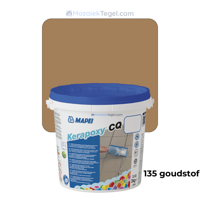 Mapei | Kerapoxy Easy Design | 135 Goudstof | Voegmiddel