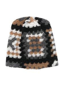 Douuod Kids bonnet en crochet - Noir