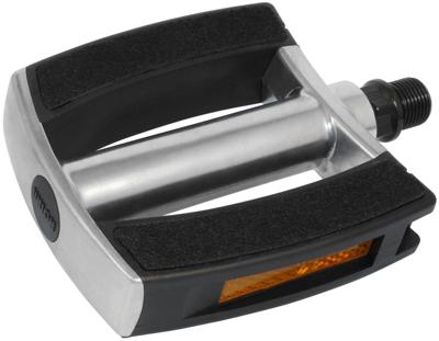 UNION Marwi pedaalset sp-828 sandblock zwart aluminium zilver zwart