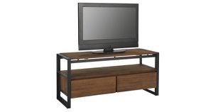 D-Bodhi Fendy TV Meubel - 2-Laden - L140 X B40 X H56 Cm - Teakhout