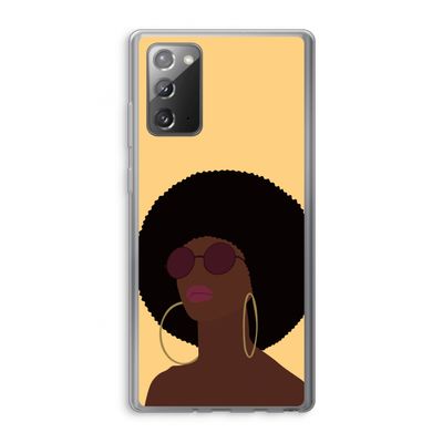 Golden hour: Samsung Galaxy Note 20 / Note 20 5G Transparant Hoesje