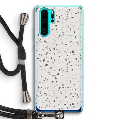 Terrazzo N°14: Huawei P30 Pro Transparant Hoesje met koord