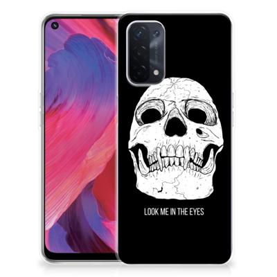 Silicone Back Case OPPO A93 5G Skull Eyes Silicone Back Case OPPO A93 5G Skull Eyes