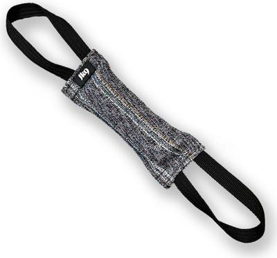 Julius-K9 bijtrol - Katoen"nylon - 20x5cm - 2 handvaten