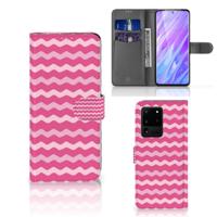 Samsung Galaxy S20 Ultra | Telefoon Hoesje | Waves Pink