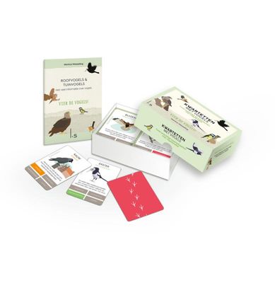 Spel Kwartetten met vogels - Vier de vogels! | Luitingh Sijthoff
