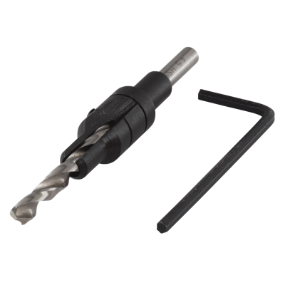 Wolfcraft Voorboor | Met verzinkboor | Ø4,5-11mm | 1 stuk - 2511000