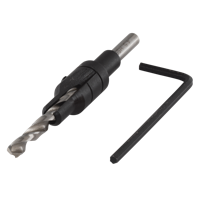 Wolfcraft Voorboor | Met verzinkboor | Ø4,5-11mm | 1 stuk - 2511000