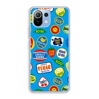 Fruitsticker: Xiaomi Mi 11 Lite Transparant Hoesje