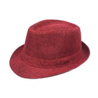 Red Fashion Seaside Sun Visor Hat vouwen netto oppervlakte Jazz hoed grootte: 58cm
