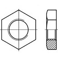 TOOLCRAFT TO-6854616 Buismoeren 1/4 Zoll DIN 431 Messing 50 stuk(s) - thumbnail