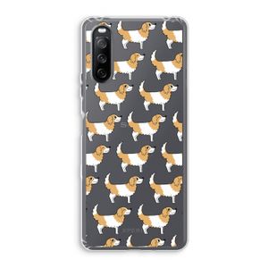 Doggy: Sony Xperia 10 III Transparant Hoesje