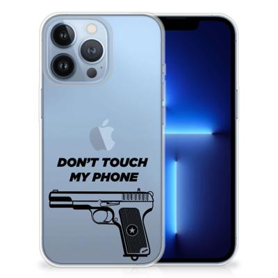 Apple iPhone 13 Pro Silicone-hoesje Pistol DTMP Apple iPhone 13 Pro Silicone-hoesje Pistol DTMP