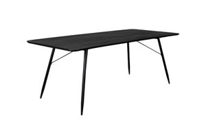 Roger eettafel Dutchbone 200 cm - zwart