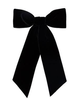 Jennifer Behr barrette à nœud oversize - Noir