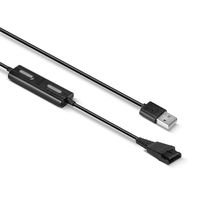 Lindy USB Type A to Quick Disconnect Adapter voor Plantronics - thumbnail