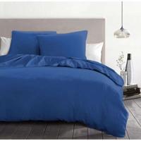 Dekbedovertrekset 3-delig - HOME LINGE PASSION - HP72073 - 82 g microvezel - 220 x 240 cm - Blauw